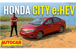 Honda City hybrid India video review